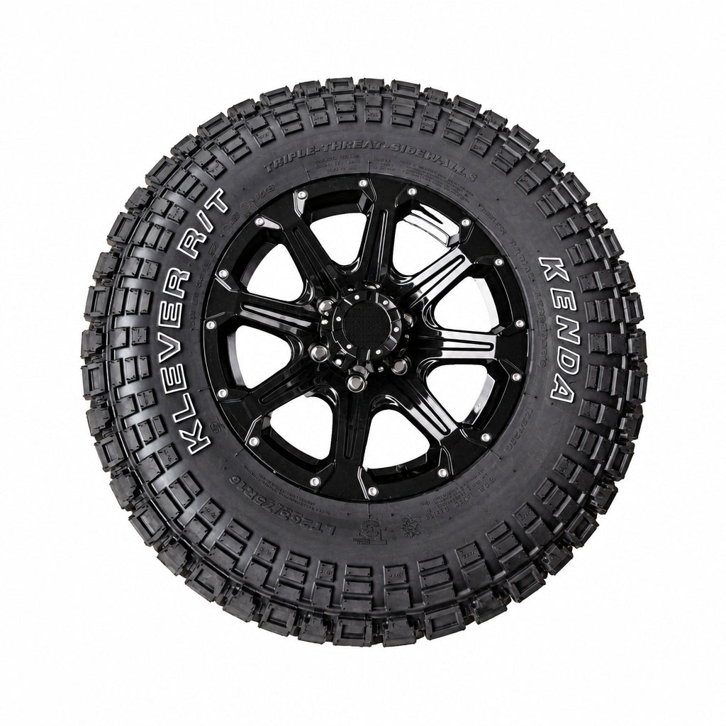 Kenda Klever R/T Tyre & Rim — LT265/75R16 · Load Range E · 16×8