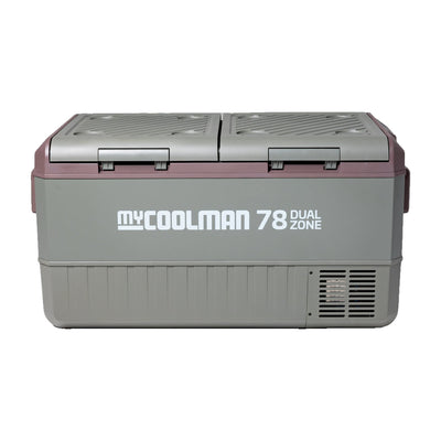 myCOOLMAN 78 Dual Zone Fridge/Freezer — 45L + 33L · 12/24V